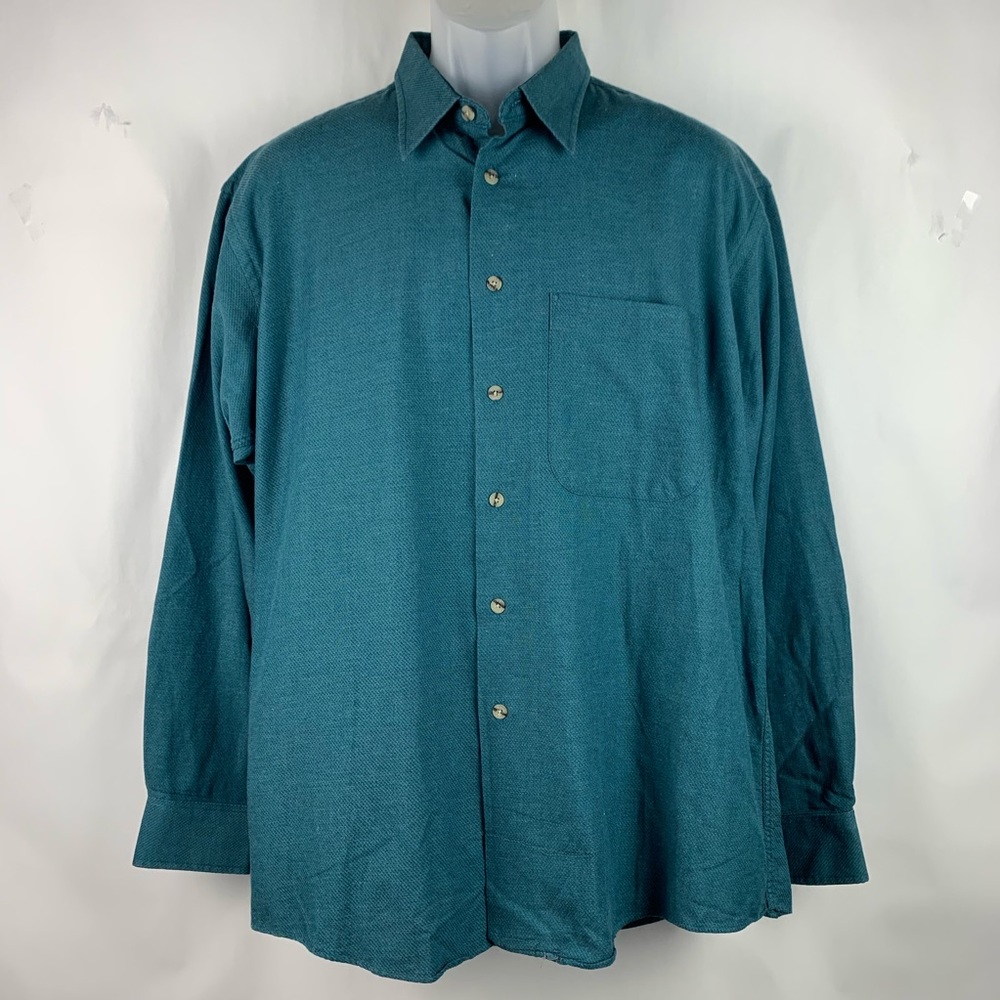 Burberry's Men's Blue Classic Fit Size- L Shirt